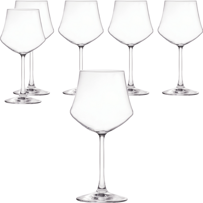 RCR EGO 紅酒杯 6入組, 1套, 500ml