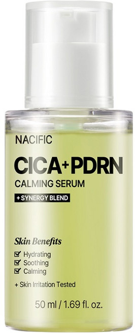 NACIFIC 新生草本CICA PDRN鎮靜精華液, 1個, 50ml