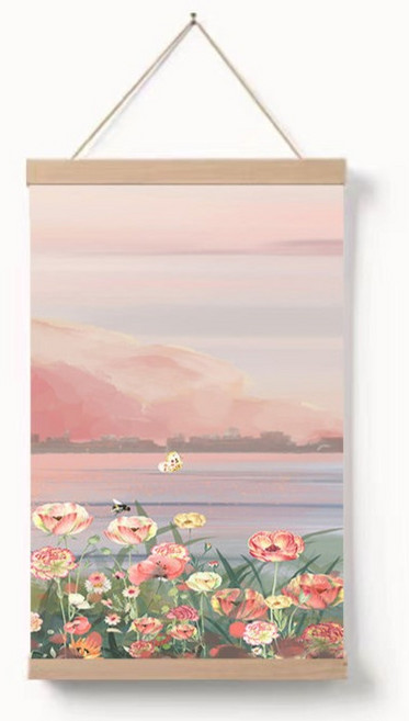 부트핏 침실 벽 인테리어 패브릭 그림, 타입5