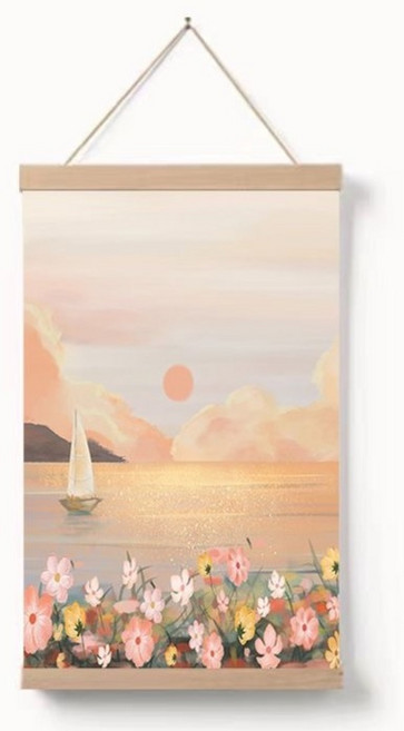 부트핏 침실 벽 인테리어 패브릭 그림, 타입1