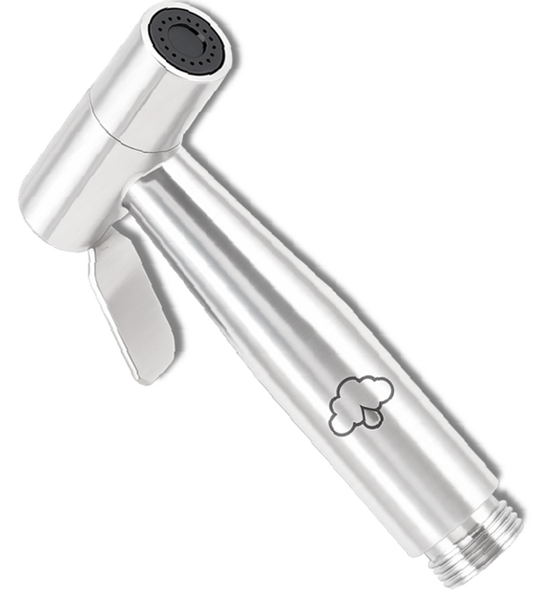 바스향기 욕실 스테인레스 sus 스프레이건, 실버, 1개