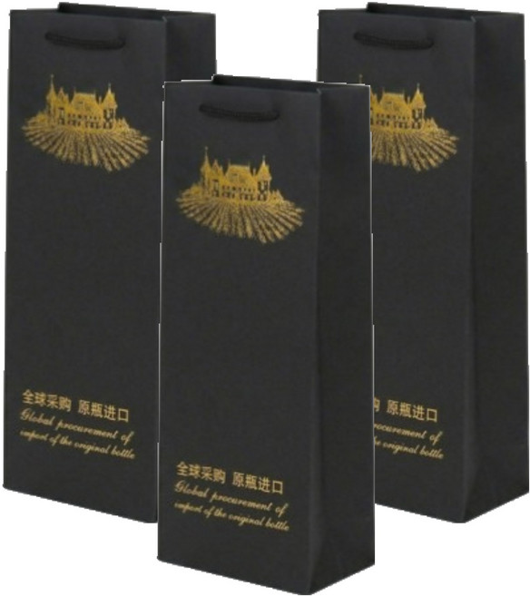 코레시스 센스있는 와인 선물박스 싱글 9 x 9 x 35 cm, TYPE22, 3개