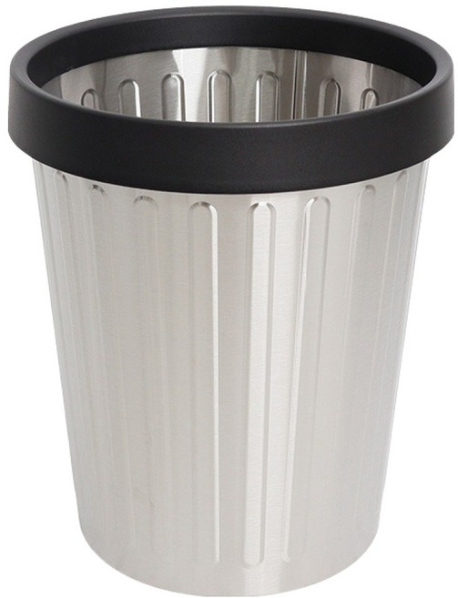 크린메이트 오픈 비닐고정형 휴지통 5L, 혼합색상