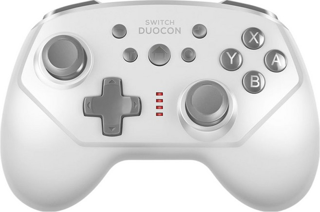 조이트론 닌텐도 스위치 무선 컨트롤러 게임패드, Switch Duocon, 화이트, 1개