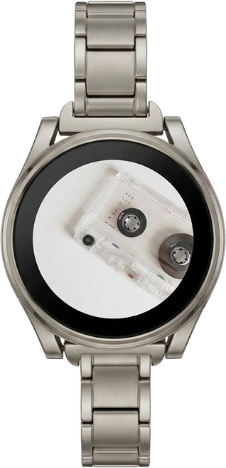 우먼스9999 갤럭시워치 호환 슬림 글로시 메탈 밴드 20mm, 스타라이트, 1개