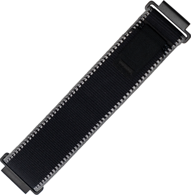 우먼스9999 갤럭시워치 호환 트레일루프 스트랩 20mm, 블랙 + 차콜, 1개