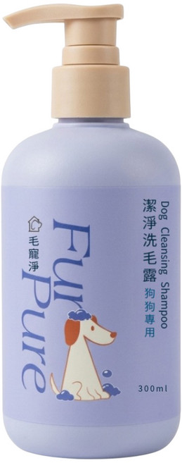 FurPure 毛寵淨 狗用寵物沐浴乳, 1個, 300ml