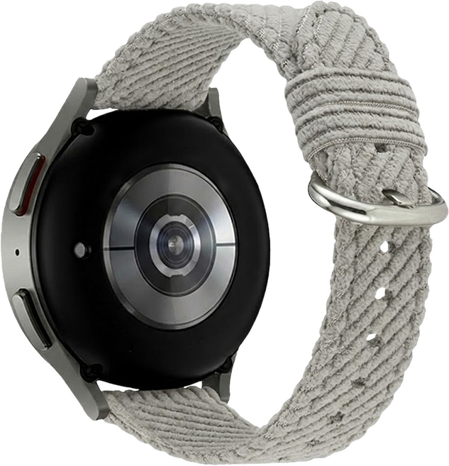우먼스9999 갤럭시워치 호환 데일리 코듀로이 스트랩 20mm, 애쉬, 1개