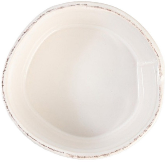 버지니아까사 라스트라 조미료 볼 10cm, 비앙코, 1개