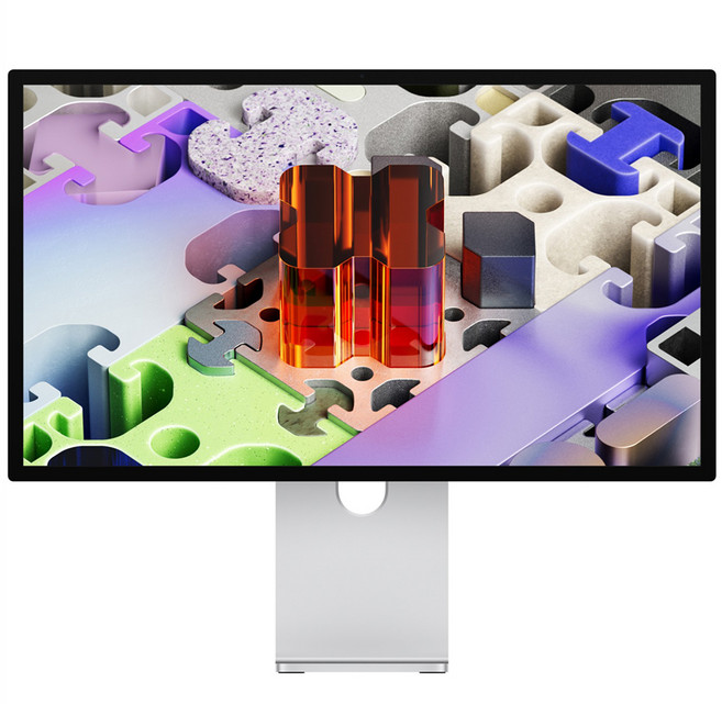 Apple 2026 Studio Display XDR 標準玻璃 可調整斜度與高度的支架, 27吋, A3348