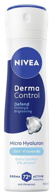 NIVEA 妮維雅 台灣公司貨 玻尿酸養膚撫紋止汗噴霧, 1個, 150ml