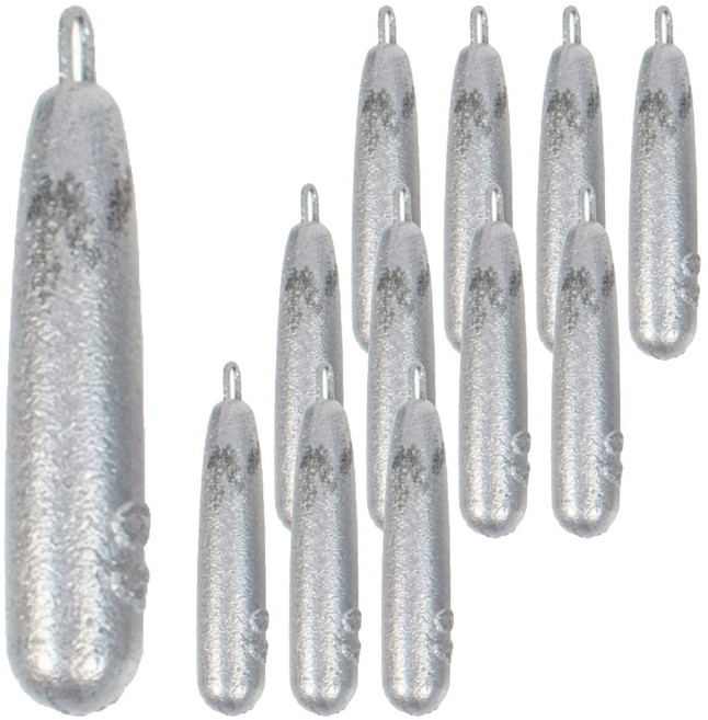 해동 선상 우럭 다운샷 주물 고리, 3개, 4개입