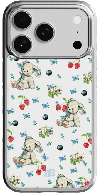 어프어프 버니가든 SILVER 에폭시 휴대폰 케이스