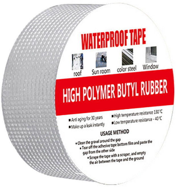 온트리 초강력 부틸 방수테이프 10cm x 10m, 1개