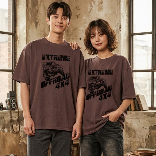 일루소 익스트림 피그먼트 싱글 반팔 티셔츠