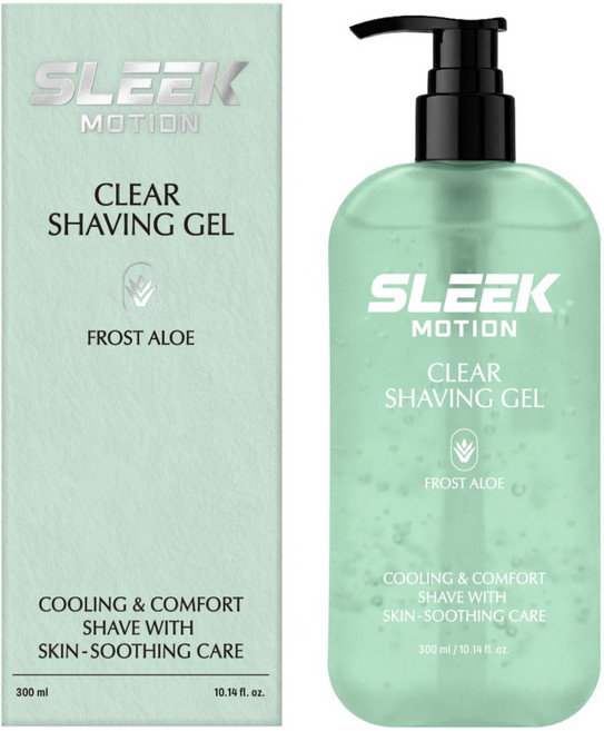 도루코 슬릭 모션 클리어 쉐이빙 젤 프로스트 알로에, 1개, 300ml