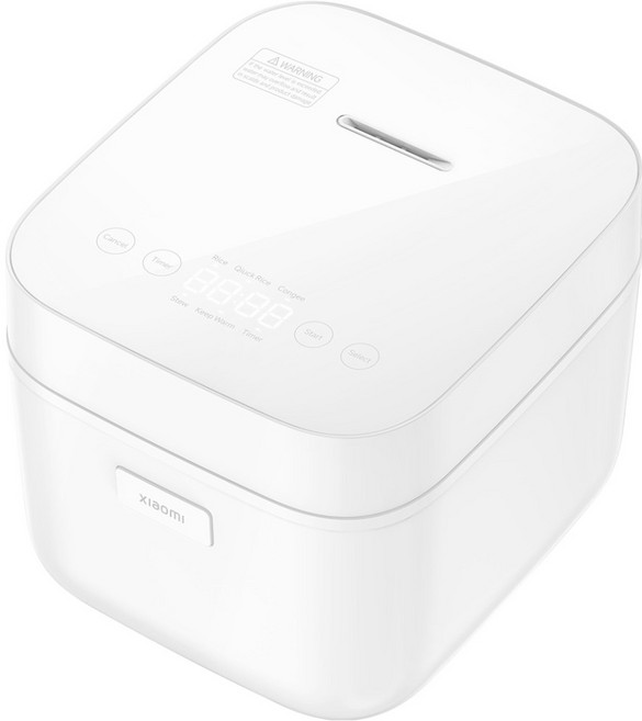 샤오미 다기능 30분 초고속 취사 24시간 예약 보온 미니 밥솥 1인용 1.5L, 화이트, MFB05M0-3