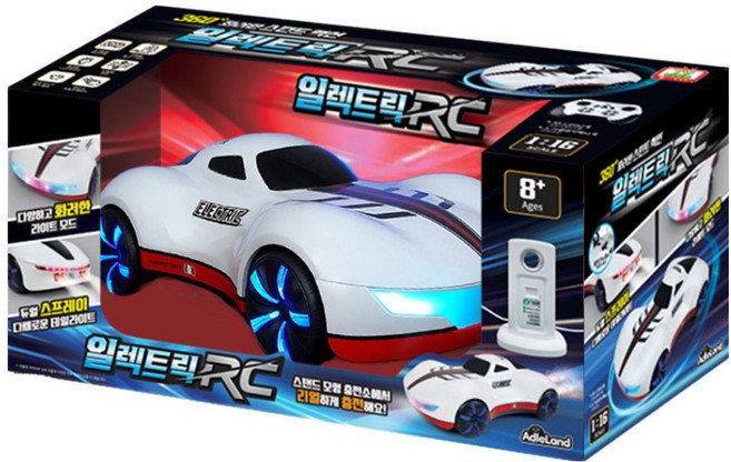 애들랜드 일렉트릭 RC카, 혼합색상, 1개