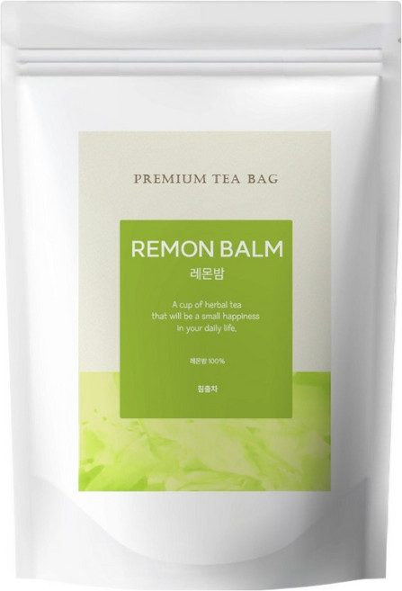 유리아 레몬밤 삼각티백차, 1개, 100개입, 1.2g