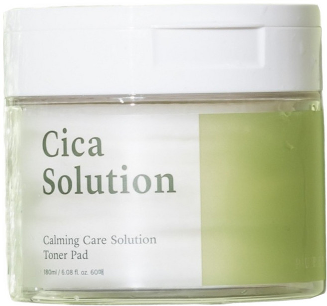 퓨리피아 시카 카밍케어 솔루션 토너패드 180ml, 60매입, 1개