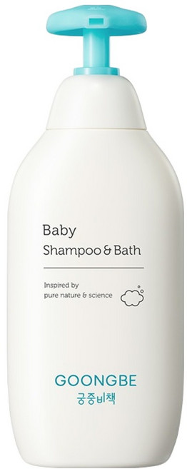 궁중비책 베이비 샴푸 앤 바스 올인원 클렌저, 350ml, 1개