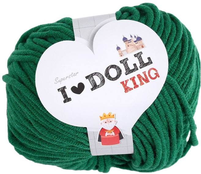 청송뜨개실 아이돌킹 뜨개실, 25 진초록, 1개