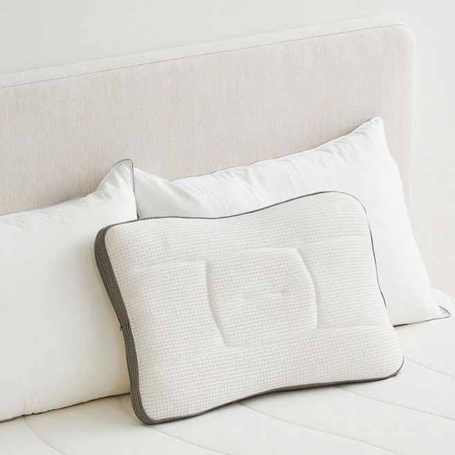 헬렌스타인 에어메쉬 DIY 경추베개, 화이트, 2개