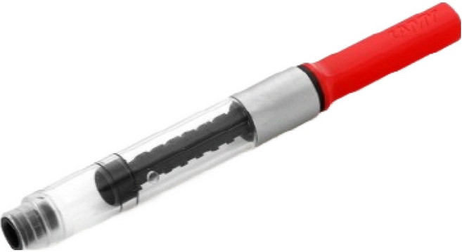LAMY ABC / AL-STAR / 조이 / 넥스 / 넥스M / 사파리 / 비스타 호환가능 만년필컨버터 Z28, Red, 1개