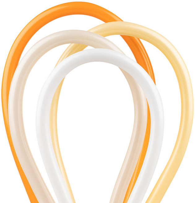 셈퍼텍스 요술풍선 160S 40p 세트, 화이트, 화이트샌드, 피치, 오렌지(랜덤발송), 1세트