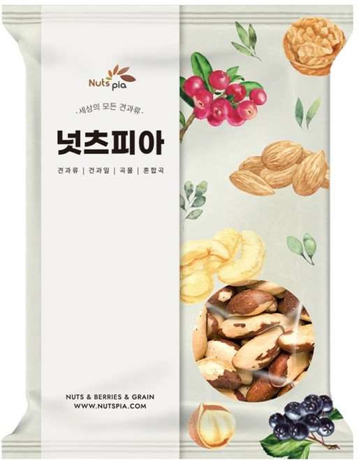 넛츠피아 브라질너트, 1kg, 1개