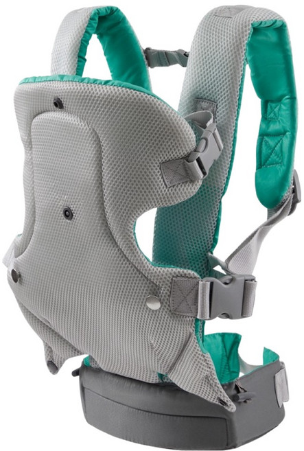 벡서 편안한 3D 메쉬 신생아 아기띠, 그레이민트(메쉬형)
