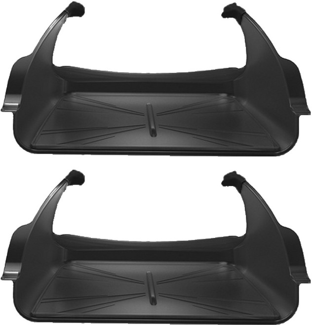 디케이몰 테슬라 모델 Y 주니퍼 디스플레이 하단 수납트레이, 블랙, 2개