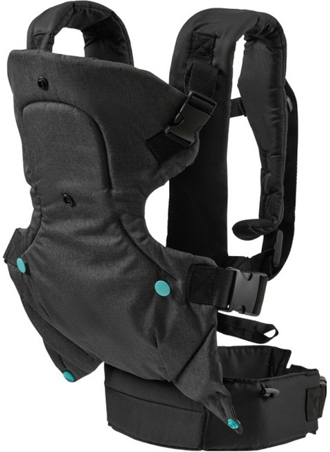 벡서 편안한 3D 메쉬 신생아 아기띠, 블랙