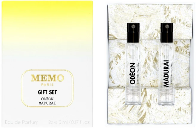 메모 파리 오데옹 5ml + 마두라이 5ml 오 드 퍼퓸 기프트 세트, 1세트 - 쿠팡