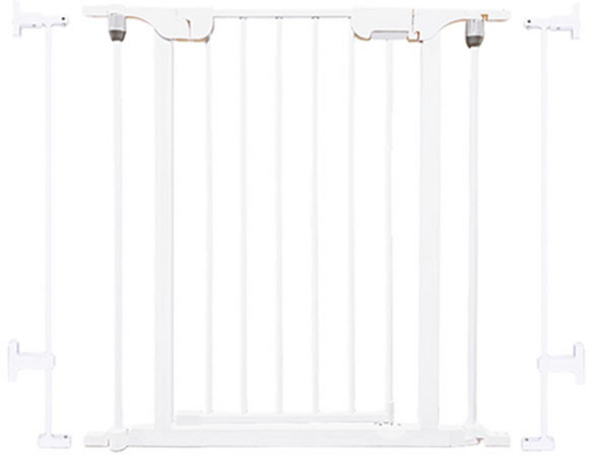 씨엠코리아 강아지 울타리 접이식 DIY 조립형 안전문 세트, 화이트, 1세트