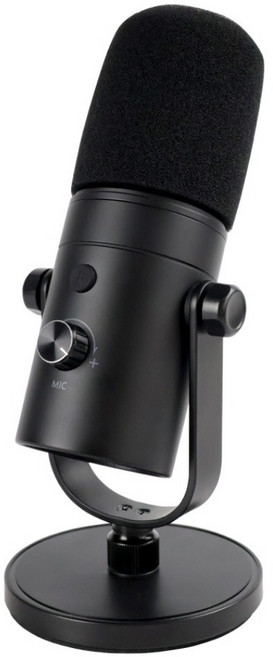 DTAudio 桌上型 動圈麥克風PRO, 黑色, PC-DT02