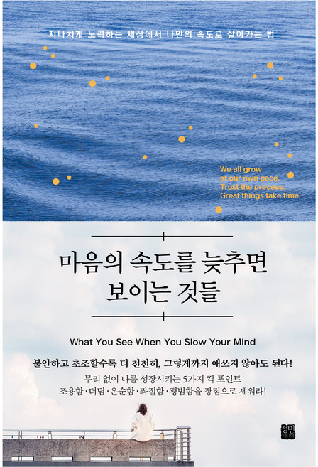 마음의 속도를 늦추면 보이는 것들, 반양장
