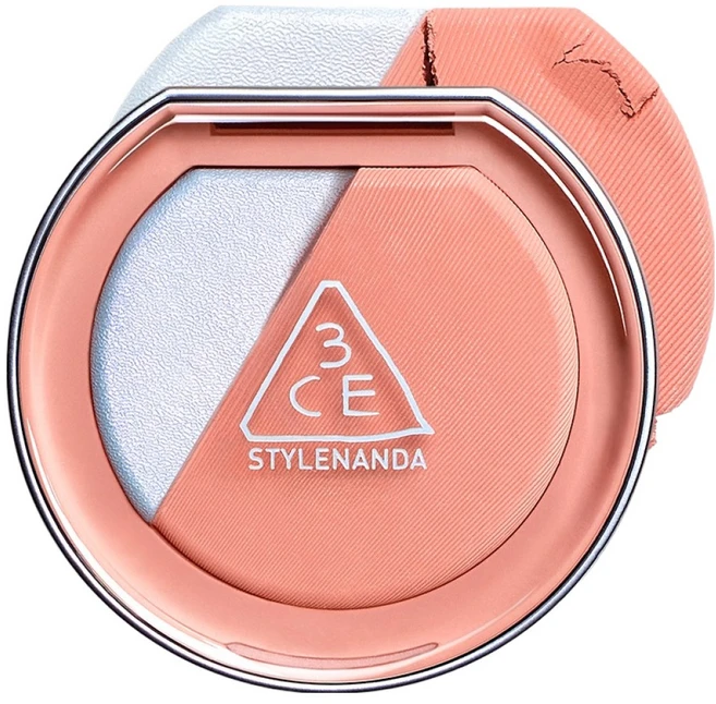 3CE 블러쉬라이터 3D 글로우 페어링 블러셔 4.3g, 1개, 코랄 플러쉬 - 쿠팡