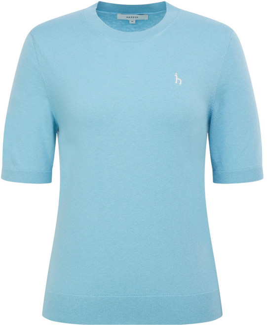 헤지스 여성용 클래식 반팔 풀오버