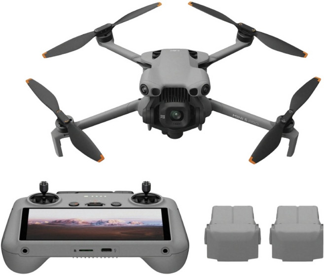 DJI 大疆創新 MINI 5 PRO 帶屏組暢飛套裝 DJI RC2, 灰色, 1套