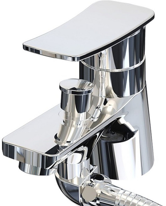 하츠 엔트리 샤워 겸용수전 EJ-360 방문설치, 스텐, 1개