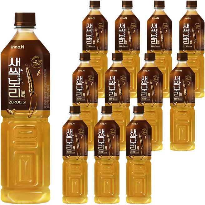 새싹보리 블랙, 12개, 1.5L