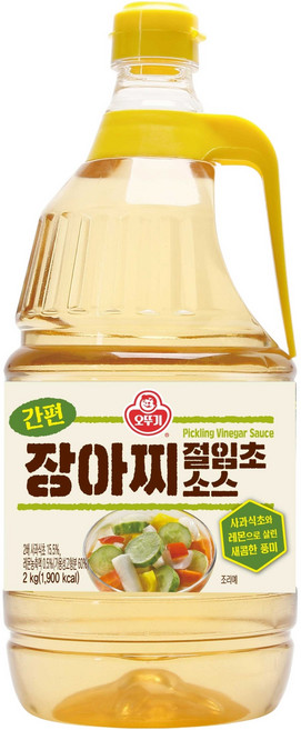 오뚜기 간편 장아찌 절임초소스, 2kg, 1개