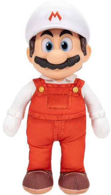 잭스퍼시픽 슈퍼마리오 갤럭시 무비 점보 플러쉬 파이어마리오 피규어 432364 1개