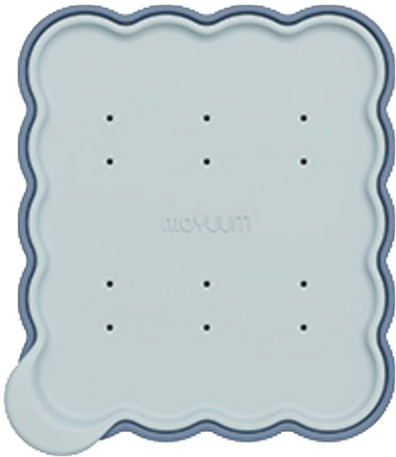 모윰 과즙망 큐브 아이스 트레이, 블루베리 블루, 1개, 54ml