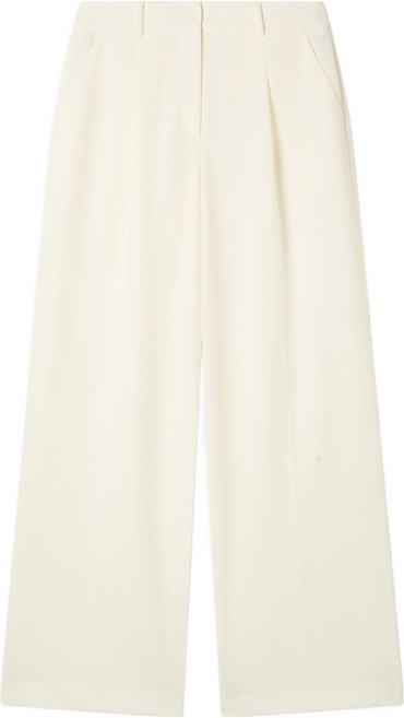 미쏘 여성용 10부 세미와이드 롱 핏업 팬츠