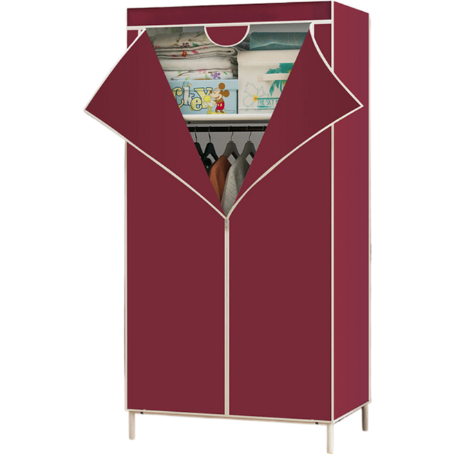 Smile Ggaebi 簡易組裝收納整理用比基尼衣櫃 70 x 45 x 150 cm