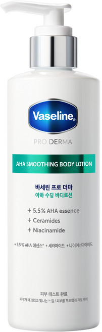 바세린 프로 더마 아하 수딩 바디로션, 250ml, 1개