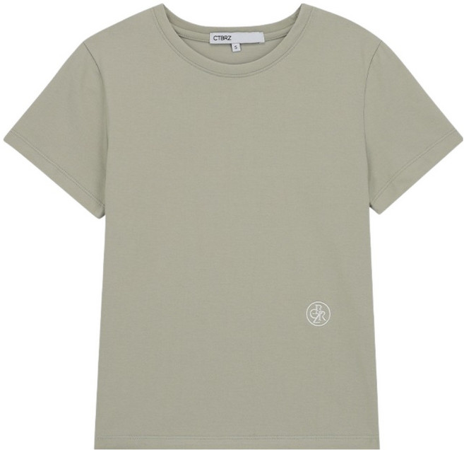 citybreeze 女款迷你Logo刺繡短袖T恤 CTA0TS04