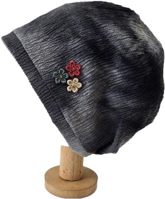 한스모자 여성용 두건형 비니